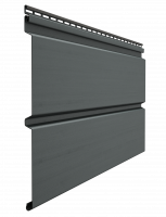 Docke PREMIUM Сайдинг Брус D6S (Графит)