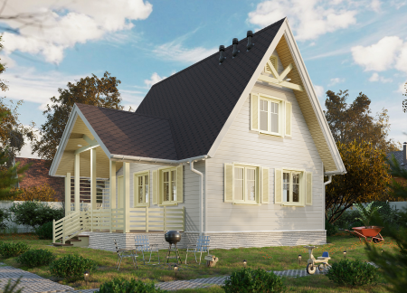 Docke PREMIUM Сайдинг Брус D6S (Пломбир)